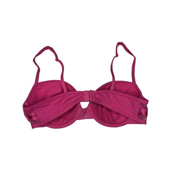 NWT Triumph Satin Trim Contour Underwire Bra – 38B (Fuchsia Rose) - Picture 3 of 7